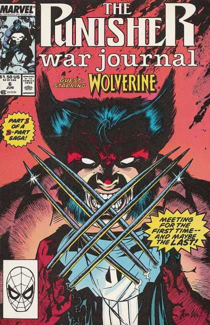 Punisher War Journal 6 - Wolverine - Marvel - 150 - 6 Jun - Jun - Jim Lee