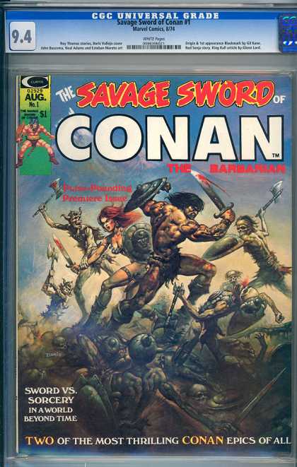 Savage Sword of Conan 1 - Boris Vallejo