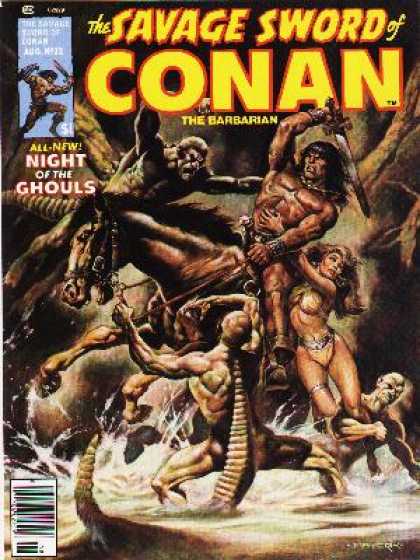 Savage Sword of Conan 32 - Horse - Strong Man - Women - Devil - Rescue