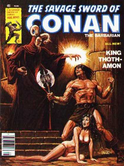 Savage Sword of Conan 43