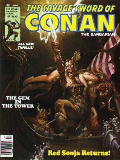 Savage Sword of Conan 45 - Nestor Redondo