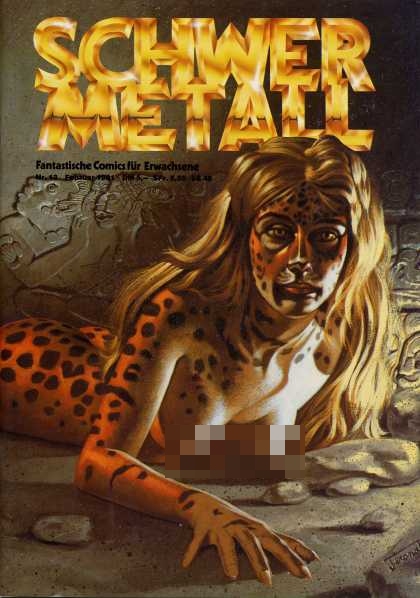 Schwermetall 13 - Heavy Metal - Woman - Cat Woman