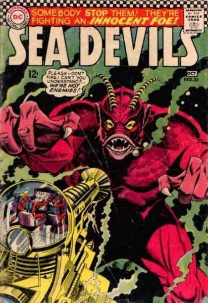 Sea Devils 31 - Devil - Underwater - Submarine - Humans - Explorers - Jack Adler