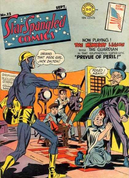 Star Spangled Comics Covers