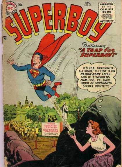 Superboy 45 - Kryptonite - Clark Kent - Trap - Curt Swan, Tom Grummett