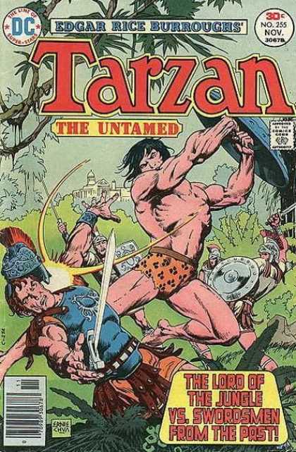 Tarzan of the Apes (1972) 49 - The Lord Of The Jungle Vs Swordsmen From The Past - Roman Centurions - Shields - Swords - Soldier Hit In Face