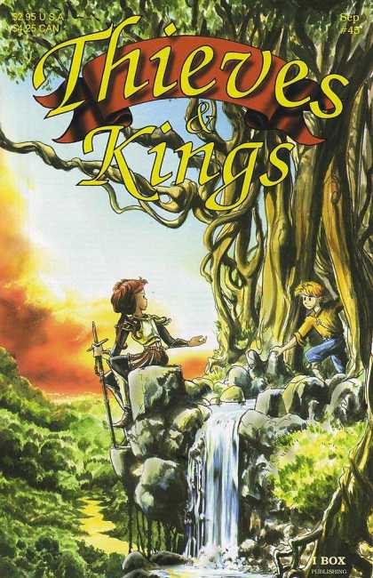 Thieves & Kings 45 - Kids - Sword - Waterfall - Forest - Kingdom