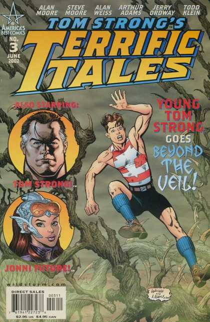 Tom Strong's Terrific Tales 3 - Young Tom Strng Goes Beyond The Veil - Alan Moore - Steve Moore - Alan Weiss - Arthur Adams