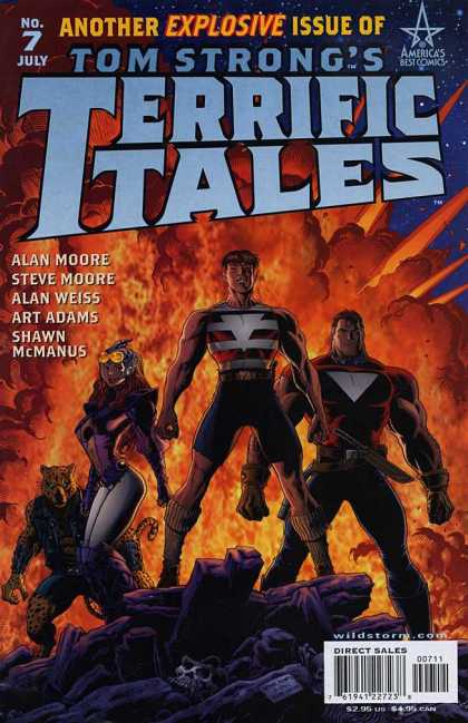 Tom Strong's Terrific Tales 7 - No 7 - July - Another Explosive - Alan Moore - Steve Moore - Arthur Adams