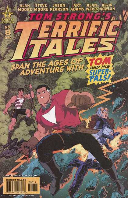 Tom Strong's Terrific Tales 8 - Alam Moore - Steve Moore - Jason Pearson - Art Adams - Alan Weiss - Arthur Adams