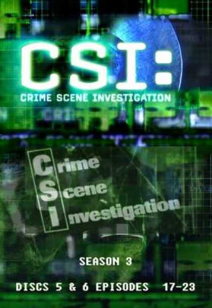 TV Series - CSI - Discs 5 And