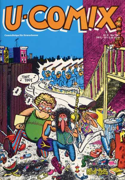 U-Comix 9 - Chase - Cops - Police - Thieves - Gang