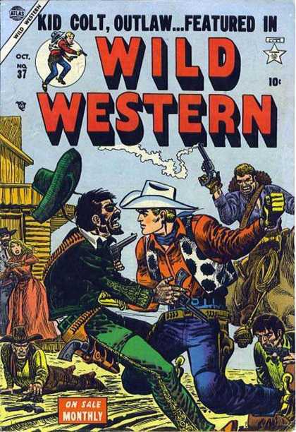Wild Western 37 - Gunslinger - Boy - Gunfight - Fistfight - Monthly