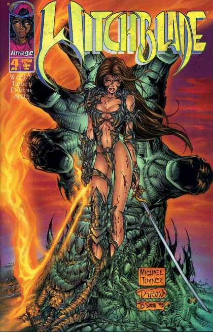 Witchblade 4 - D-tron - 4 Apr - Jd Smith - Michael Turner - Wohl - Michael Turner